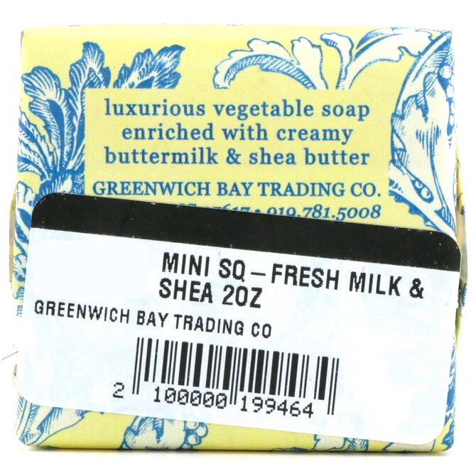 GREENWICH BAY TRADING CO MINI SQ-FRESH MILK & SHEA 2OZ
