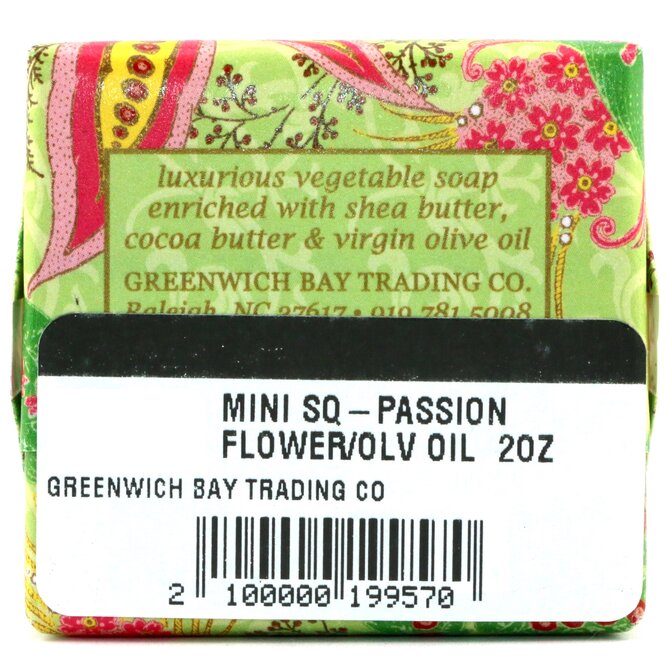 GREENWICH BAY TRADING CO MINI SQ-PASSION FLOWER/OLV OIL  2OZ