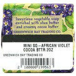 GREENWICH BAY TRADING CO MINI SQ-AFRICAN VIOLET COCOA BTTR 2OZ