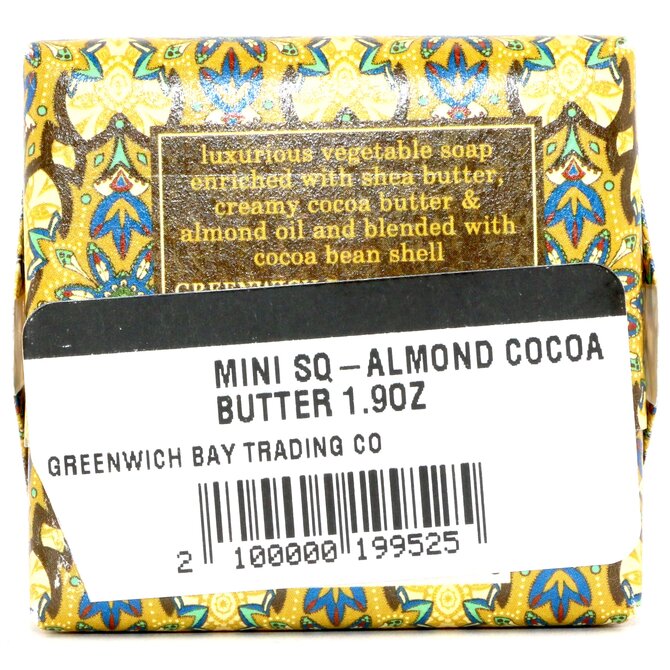 GREENWICH BAY TRADING CO MINI SQ-ALMOND COCOA BUTTER 1.9OZ