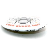 BUTTON PIN FUN PIN-RND ALWAYS BE QUEEN BEE