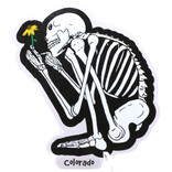 Bumwraps Inc STKR-SKELETON W/ FLWR CO
