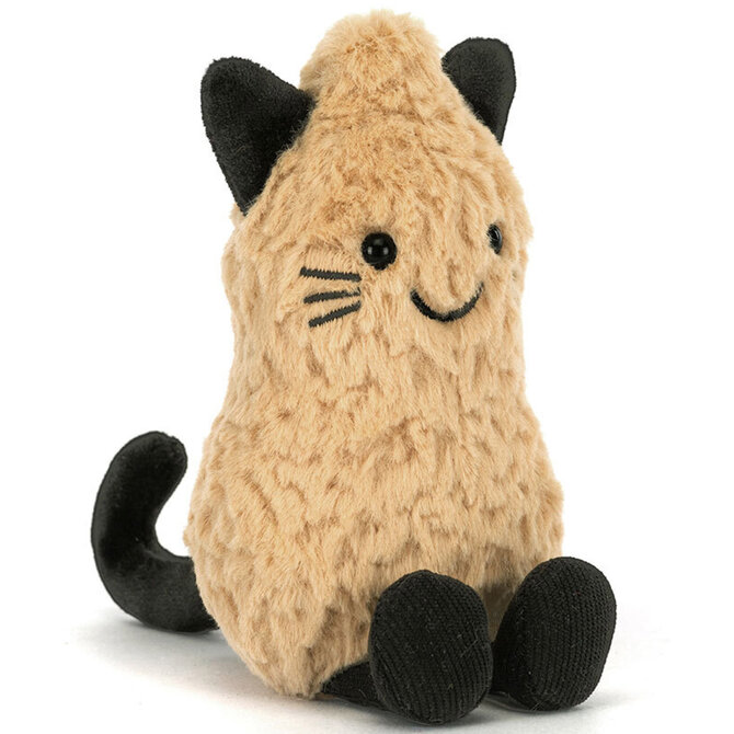 Jelly Cat Inc AMUSEABLES PEANUT CAT OUTFIT