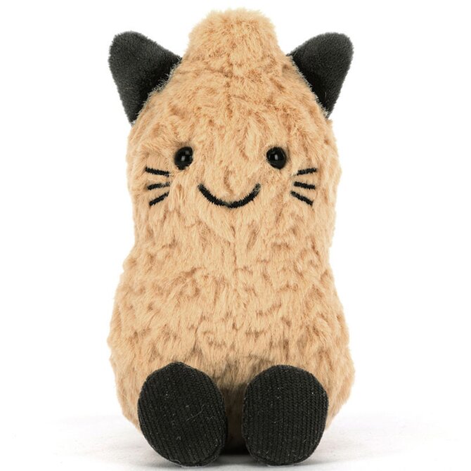 Jelly Cat Inc AMUSEABLES PEANUT CAT OUTFIT
