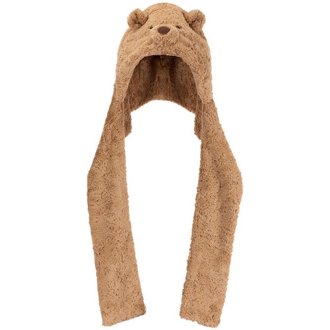 Jelly Cat Inc HAT/HOOD-BARTHOLOMEW BEAR BUNDLESNUG