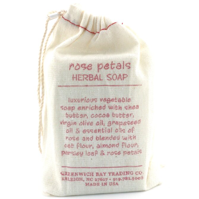 GREENWICH BAY TRADING CO SOAP-SACK ROSE PETALS