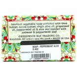 GREENWICH BAY TRADING CO SOAP-PEPPERMINT ALOE 6.4OZ