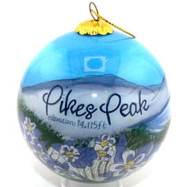 Art Studio Co Ornament-Columbine Pikes Peak