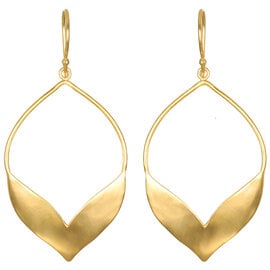 Satya Jewelry Earring-Fluttering Petals Gold