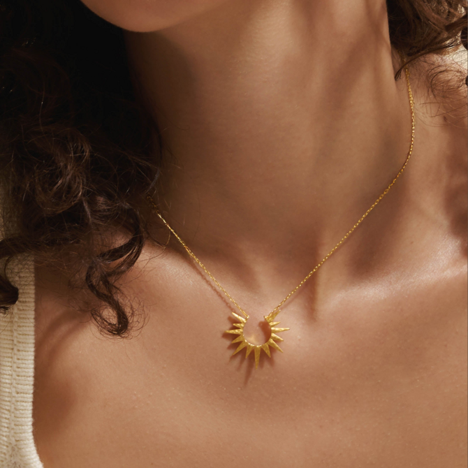 Satya Jewelry N-16" NORTH STAR BURST