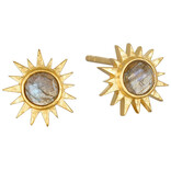 Satya Jewelry E-LABRADORITE LIGHT SEEKER SUNBURST
