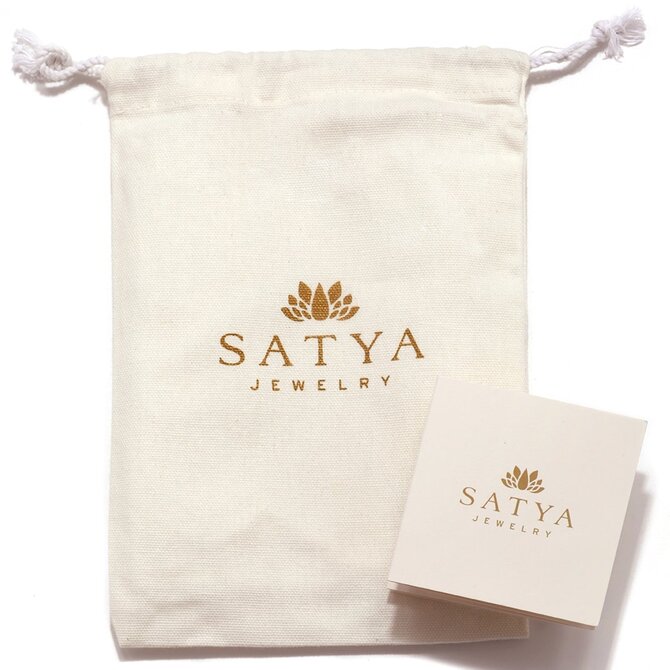 Satya Jewelry E-MINIMALIST GOLD HOOP