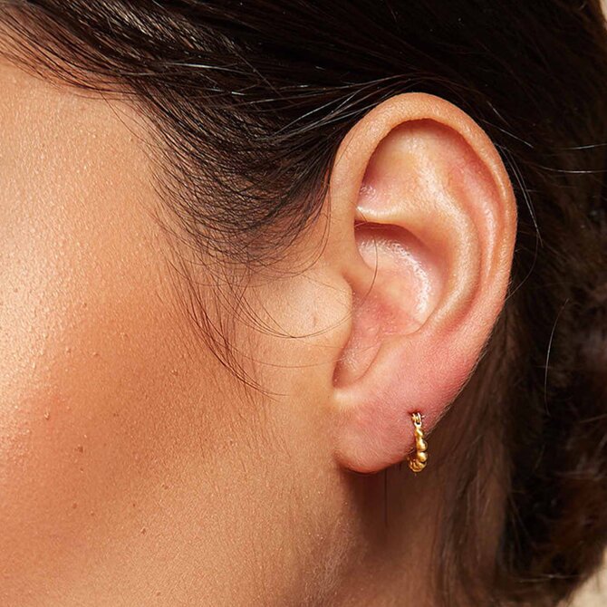 Satya Jewelry E-SIMPLE TREASURE DOTS GOLD