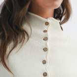 AEMI + CO Cardi-Cropped w/ Buttons