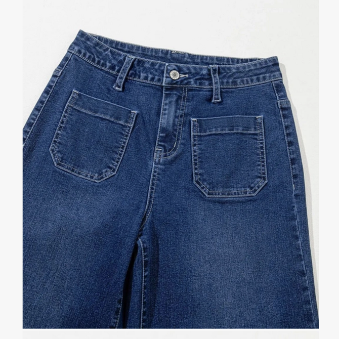 HIDDENBRAND Jean-Retro Hi Rise Straight Leg
