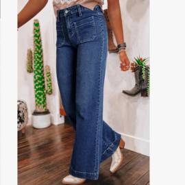 HIDDENBRAND Jean-Retro Hi Rise Straight Leg