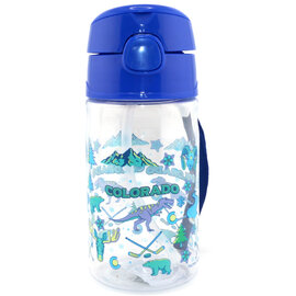 Sanborn Souvenir Co. Inc. WATER BOTTLE-KIDS CLEAR CO IMAGES