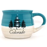 Lipman Gifts MUG-TREES 2 TONE CO 13OZ