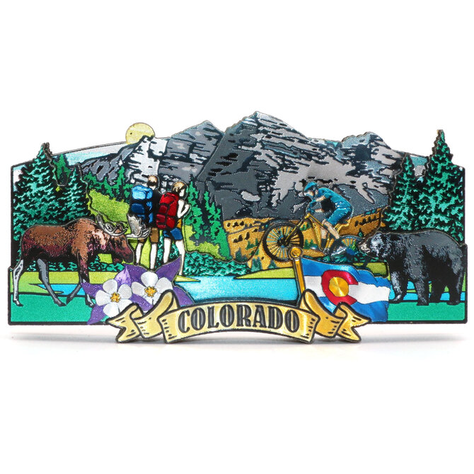 Sanborn Souvenir Co. Inc. MAG-CO COLLAGE 3D FOIL