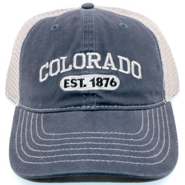Sanborn Souvenir Co. Inc. CAP-CO 1876 GREY TRUCKER
