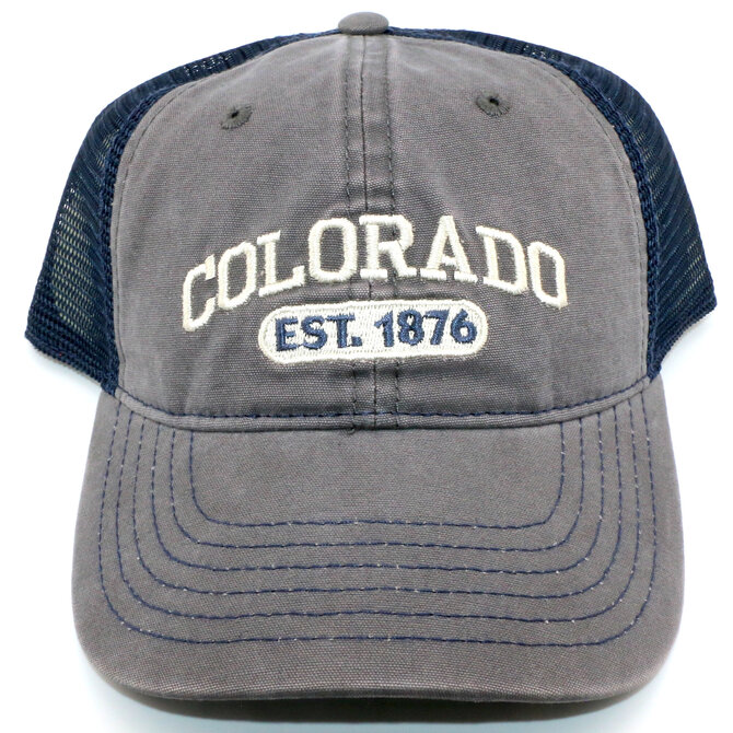 Sanborn Souvenir Co. Inc. CAP-CO 1876 LT GREY TRK