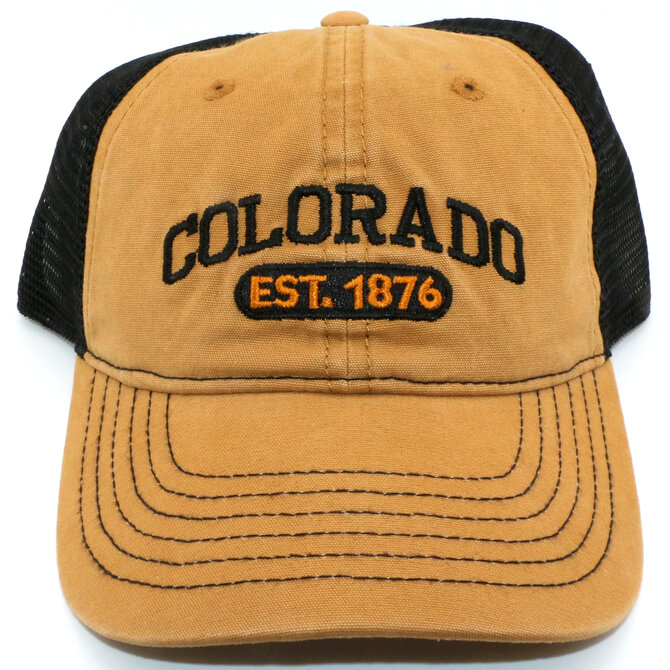 Sanborn Souvenir Co. Inc. CAP-CO 1876 LT BRWN TRK
