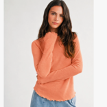 AEMI + CO Top-Thermal Lettuce Edge Long Sleeve