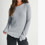 AEMI + CO Top-Thermal Lettuce Edge Long Sleeve