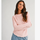 AEMI + CO Top-Thermal Lettuce Edge Long Sleeve