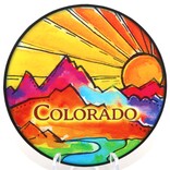 HOLLY SAGE ART MAG-SUNRISE OVER GRAND MNTS CO