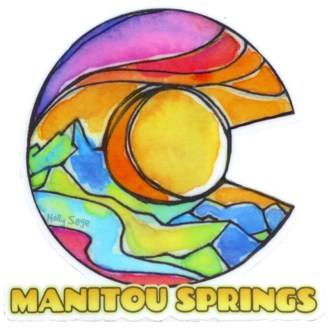 HOLLY SAGE ART STKR-"C" PASTEL COLORS MANITOU