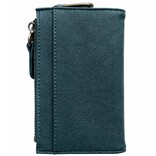 BOBBIE-WLT W/ CARABINER/VIVID DEEP TEAL