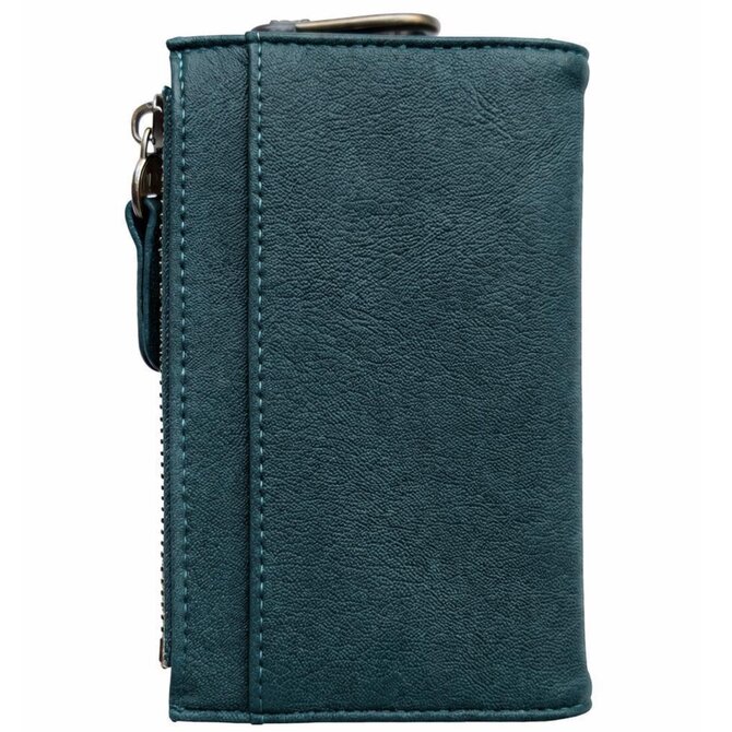 BOBBIE-WLT W/ CARABINER/VIVID DEEP TEAL