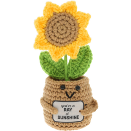 PAVILION GIFT SUNFLOWER-MINI CROCHETED