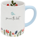 PAVILION GIFT *MUG-YOU ARE THE BEST WHT 17OZ