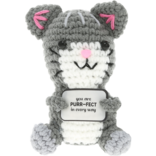 PAVILION GIFT CAT-MINI CROCHETED