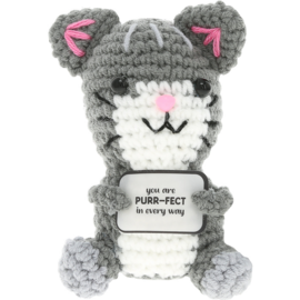 PAVILION GIFT CAT-MINI CROCHETED