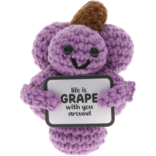 PAVILION GIFT GRAPE-MINI CROCHETED