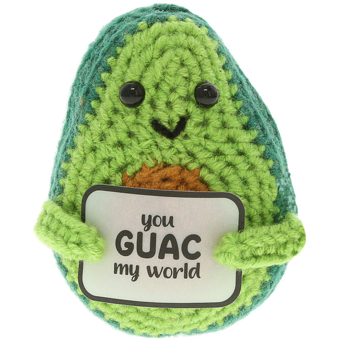 PAVILION GIFT AVOCADO-MINI CROCHETED