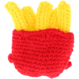 PAVILION GIFT FRENCH FRY-MINI CROCHETED