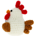 PAVILION GIFT CHICKEN-MINI CROCHETED