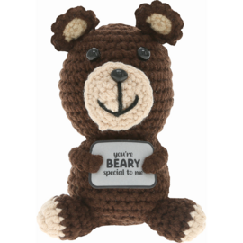 PAVILION GIFT BEAR-MINI CROCHETED