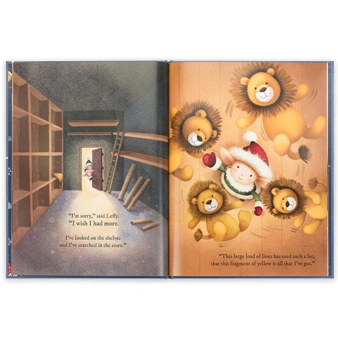 Jelly Cat Inc BOOK-EDO ELF & PATCHWORK BUNNY