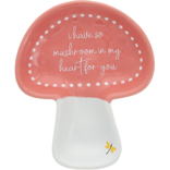 PAVILION GIFT DISH-SO MUSHROOM DSTY PINK