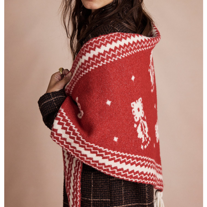 FREE PEOPLE Shawl-Over The Coat