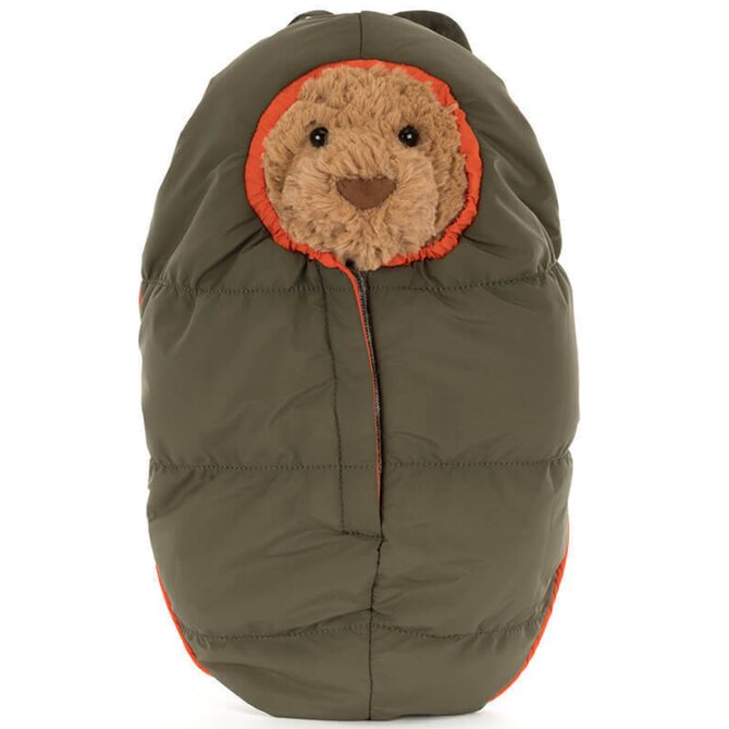 Jelly Cat Inc BARTHOLOMEW BEAR HIKING OUTFIT