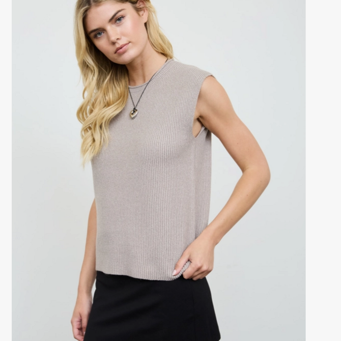 Blu Pepper Sweater-Raw Mockneck Dolman s/s