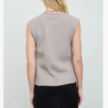 Blu Pepper Sweater-Raw Mockneck Dolman s/s