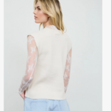 Blu Pepper Sweater-Raw Mockneck Dolman s/s