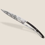 DEEJO KNIFE-EBONY WD/CAFE RACER